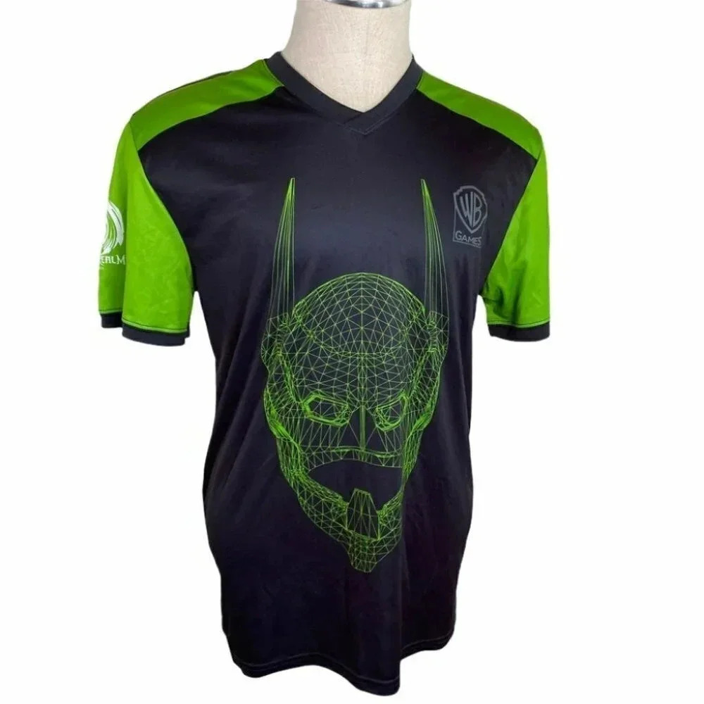Injustice‎ 2 M WB games gray/green jersey top
